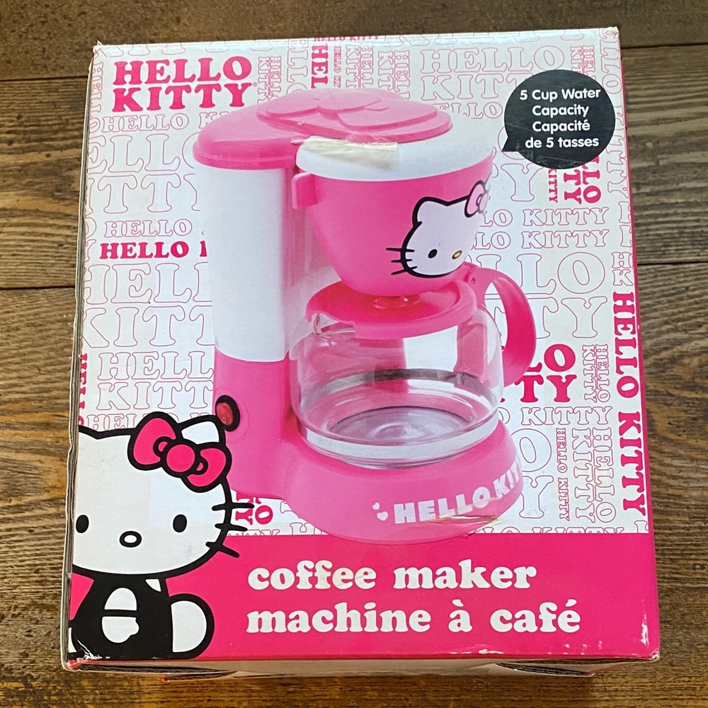 Hello Kitty Hot Pink Drip Coffee Maker 2013